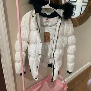 Appaman Kyla Puffer Coat (Shiny White)